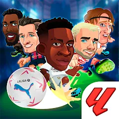 Скачать взломанную LALIGA Head Football 23 SOCCER (Хед Футбол)  [МОД Unlimited Money] - стабильная версия apk на Андроид