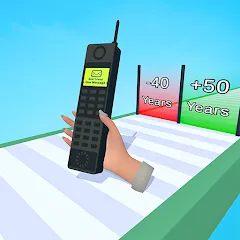 Взлом Phone Runner Evolution Race 3D (Фон Раннер Эволюция Рейс 3Д)  [МОД Много монет] - последняя версия apk на Андроид