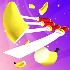 Взломанная Flying Cut (Флайинг кат)  [МОД Menu] - стабильная версия apk на Андроид