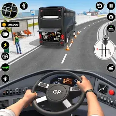Взломанная Bus Simulator : 3D Bus Games (Бас Драйвинг Симулятор ПВП Игра)  [МОД Mega Pack] - последняя версия apk на Андроид