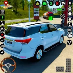 Взломанная US Prado Car Games Simulator  [МОД Много монет] - последняя версия apk на Андроид
