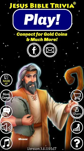 Jesus Bible Trivia Games Quiz (Джизус Библ Тривиа Геймс Квиз)  [МОД Бесконечные монеты] Screenshot 1