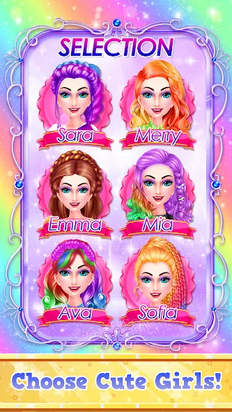 Fashion Braid Hairstyles Salon  [МОД Unlocked] Screenshot 2