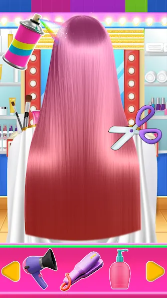 Fashion Braid Hairstyles Salon  [МОД Unlocked] Screenshot 3