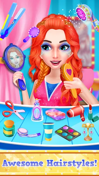 Fashion Braid Hairstyles Salon  [МОД Unlocked] Screenshot 4