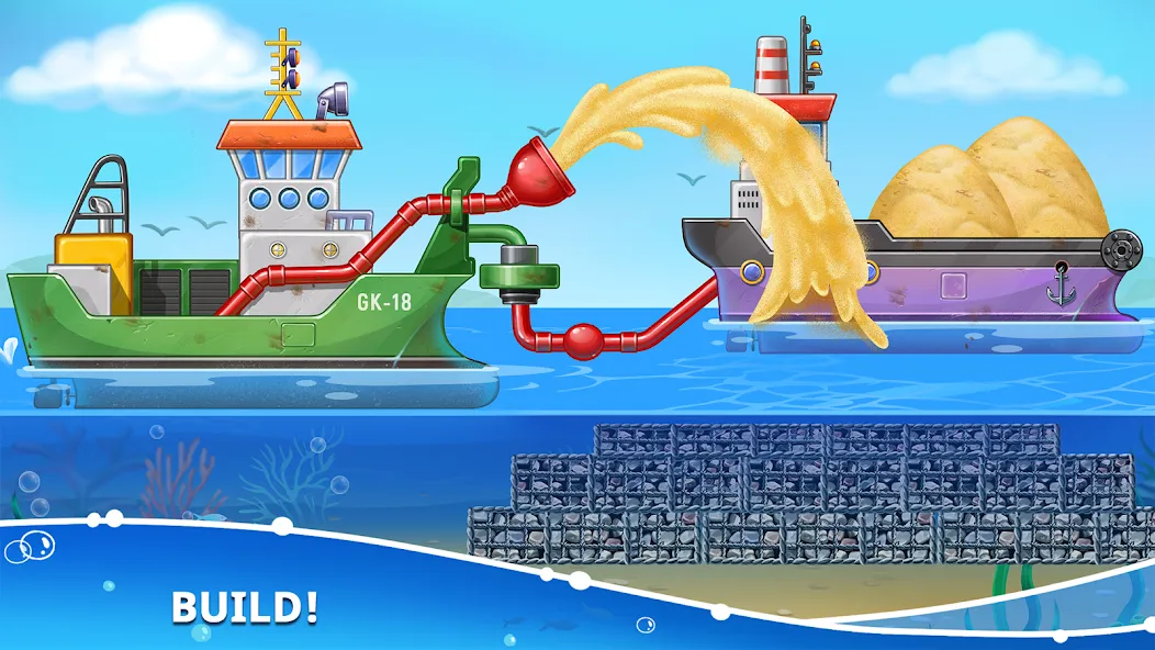 Island building! Build a house  [МОД Много денег] Screenshot 4