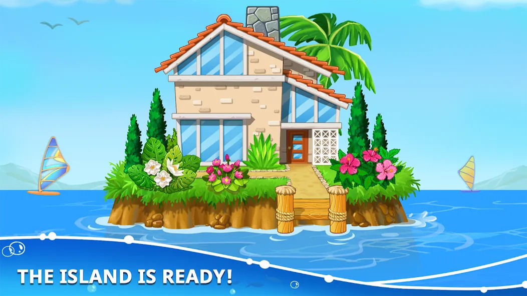 Island building! Build a house  [МОД Много денег] Screenshot 5