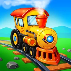 Взлом Train Games for Kids: station  [МОД Много денег] - последняя версия apk на Андроид