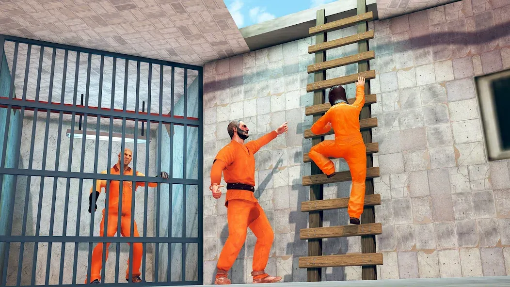 Prison Escape- Jail Break Game (Побег из тюрьмы 3D)  [МОД Меню] Screenshot 5