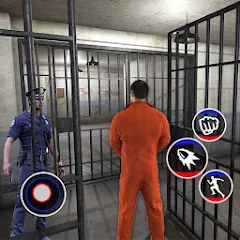 Скачать взлом Prison Escape- Jail Break Game (Побег из тюрьмы 3D)  [МОД Меню] - полная версия apk на Андроид