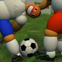 Скачать взломанную Goofball Goals Soccer Game 3D (Гуфбол Голз Соккер Гейм 3Д)  [МОД Бесконечные монеты] - последняя версия apk на Андроид