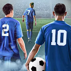 Взломанная Football Rivals: Soccer Game (Футбольные соперники)  [МОД Бесконечные деньги] - полная версия apk на Андроид