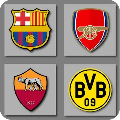 Взломанная Guess the Soccer Logo Quiz  [МОД Mega Pack] - стабильная версия apk на Андроид
