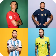 Скачать взломанную Guess The Soccer Player Quiz  [МОД Меню] - полная версия apk на Андроид