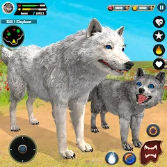 Взлом Wild Wolf Simulator Games  [МОД Бесконечные деньги] - стабильная версия apk на Андроид