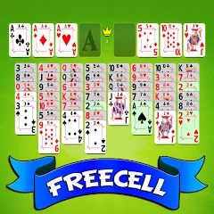 Взломанная FreeCell Solitaire - Card Game  [МОД Unlimited Money] - последняя версия apk на Андроид