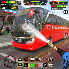 Скачать взлом City Bus Simulator Bus Games (Сити Бас Симулятор Бас Игры)  [МОД Unlocked] - полная версия apk на Андроид