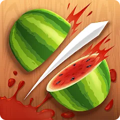 Скачать взлом Fruit Ninja® (Фрут Ниндзя)  [МОД Unlimited Money] - стабильная версия apk на Андроид