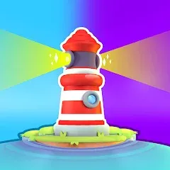 Взломанная Lighthouse Island (Лайтхаус айленд)  [МОД Бесконечные деньги] - стабильная версия apk на Андроид
