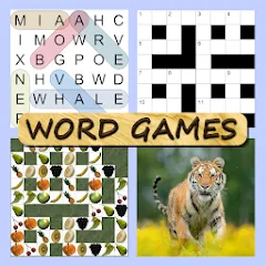 Скачать взломанную Word Games  [МОД Menu] - стабильная версия apk на Андроид