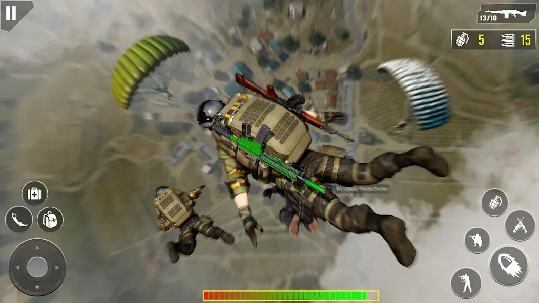 Gun Shooting Games Fps Offline  [МОД Unlocked] Screenshot 4