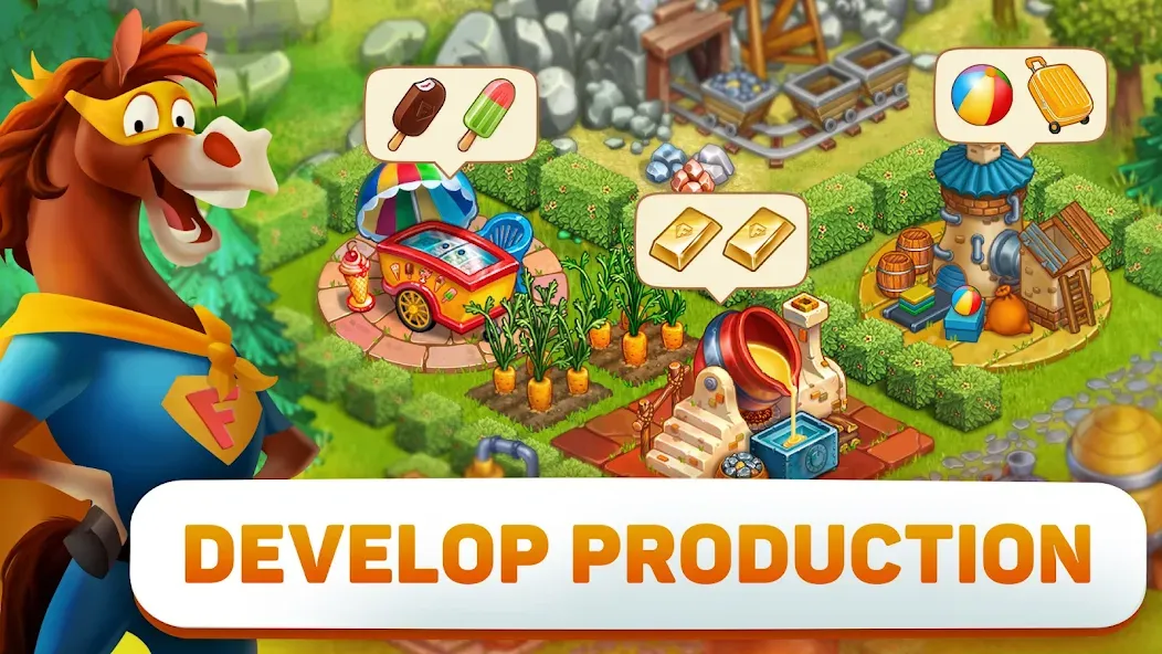 Superfarmers: Superhero Farm  [МОД Menu] Screenshot 4