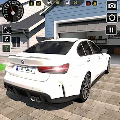 Скачать взломанную Super Car Parking 3d Games  [МОД Бесконечные монеты] - полная версия apk на Андроид