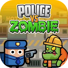 Скачать взломанную Police vs Zombie: Zombie City (Полиция против зомби)  [МОД Бесконечные монеты] - последняя версия apk на Андроид