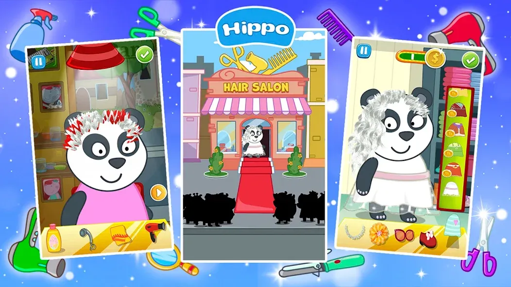 Hair Salon: Fashion Games  [МОД Все открыто] Screenshot 2