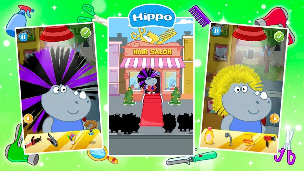 Hair Salon: Fashion Games  [МОД Все открыто] Screenshot 3