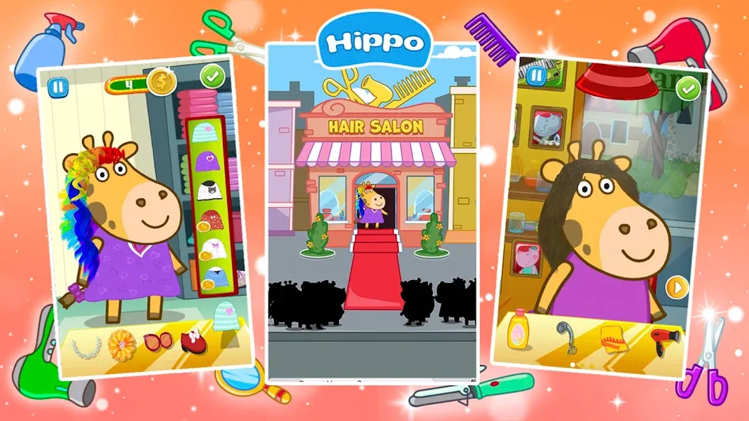 Hair Salon: Fashion Games  [МОД Все открыто] Screenshot 5