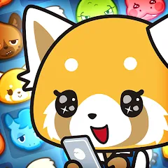 Взлом Aggretsuko : Match 3 Puzzle (Аггретсуко)  [МОД Menu] - стабильная версия apk на Андроид