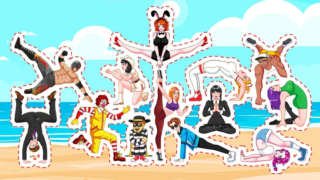 Pose to Hide: Tricky Puzzle (Поза чтобы скрыть)  [МОД Много монет] Screenshot 1