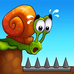Скачать взломанную Snail Bob 1: Adventure Puzzle  [МОД Unlimited Money] - последняя версия apk на Андроид