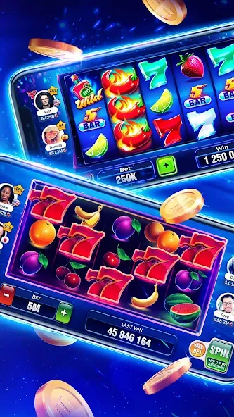 Huuuge Casino Slots Vegas 777 (Хьюдж Казино Слотс Вегас 777)  [МОД Меню] Screenshot 4