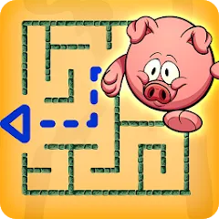 Скачать взломанную Maze game - Kids puzzle games  [МОД Все открыто] - стабильная версия apk на Андроид