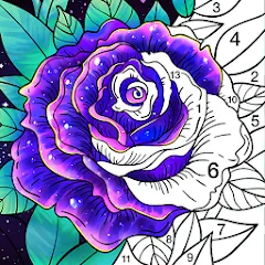 Скачать взлом Coloring Book: Color by Number (Колоринг Бук)  [МОД Бесконечные монеты] - полная версия apk на Андроид