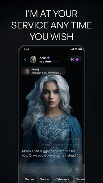 EVA Character AI & AI Friend (ИВА АИ)  [МОД Много монет] Screenshot 2
