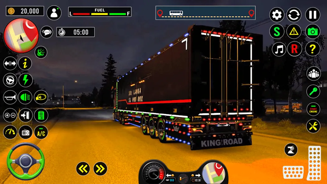US Truck City Transport Sim 3d  [МОД Unlimited Money] Screenshot 2