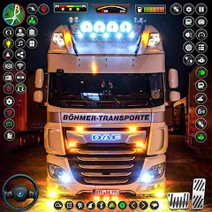 Скачать взлом US Truck City Transport Sim 3d  [МОД Unlimited Money] - последняя версия apk на Андроид