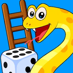 Взлом Snake and Ladder Games  [МОД Все открыто] - полная версия apk на Андроид