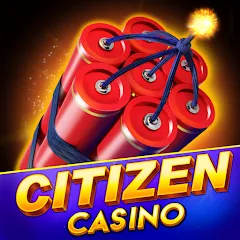Скачать взломанную Citizen Casino - Slot Machines (Ситизен Казино)  [МОД Бесконечные деньги] - полная версия apk на Андроид