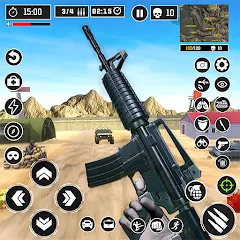 Скачать взломанную First Person Shooter Mode  [МОД Unlimited Money] - последняя версия apk на Андроид