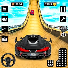 Взлом Ramp Car Stunt Racing Game (Крейзи Кар Стантс)  [МОД Много монет] - полная версия apk на Андроид