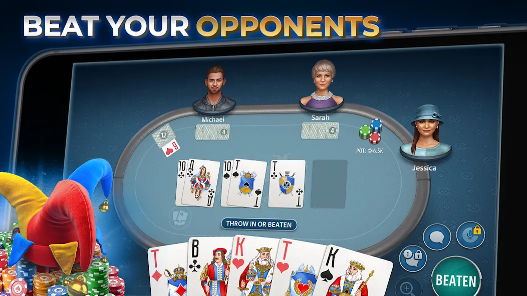 Durak Online by Pokerist  [МОД Menu] Screenshot 1