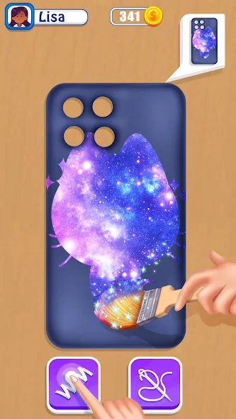Phone Case DIY Mobile Games  [МОД Бесконечные деньги] Screenshot 2
