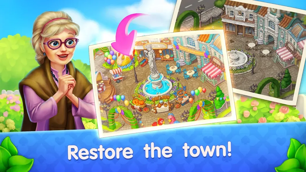 CityMix Solitaire TriPeaks (СитиМикс ТриПикс)  [МОД Mega Pack] Screenshot 4