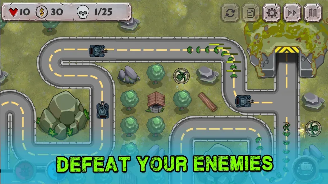 Battle Strategy: Tower Defense  [МОД Много денег] Screenshot 4