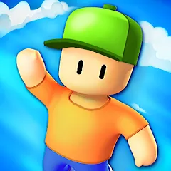 Скачать взломанную Stumble Guys (Стамбл Гайз)  [МОД Unlimited Money] - стабильная версия apk на Андроид