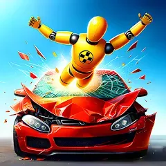 Скачать взлом Realistic Car Crash Simulator (Реалистичный симулятор автокатастроф)  [МОД Меню] - последняя версия apk на Андроид